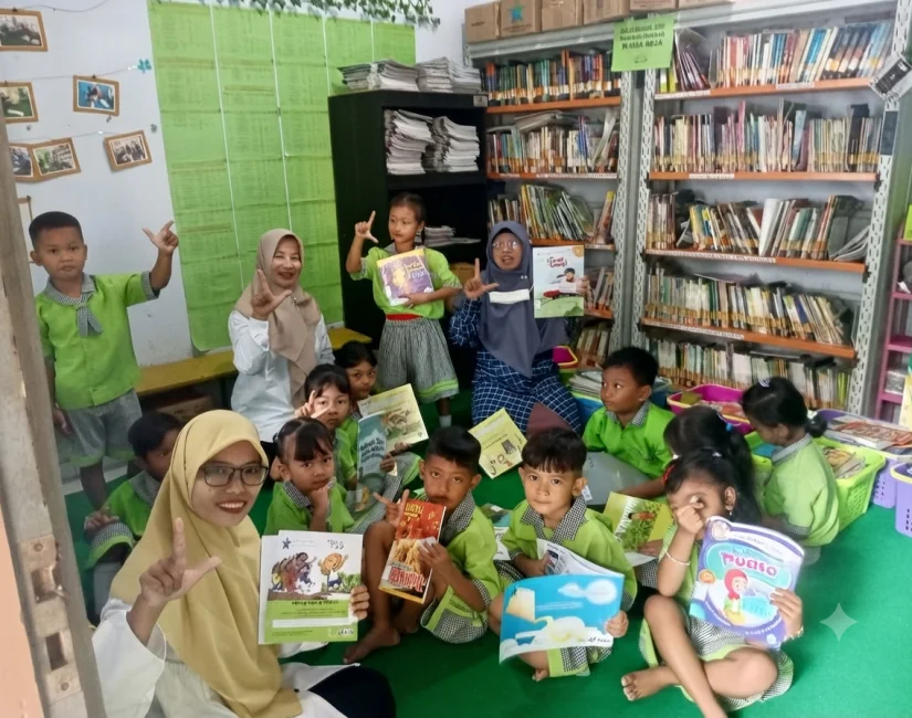 TK DHARMA WANITA Membaca